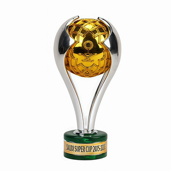 Statueta od smole za Saudijski nogometni Superkup – šampionsko počastno trofej i dekorativni suvenir za navijače
