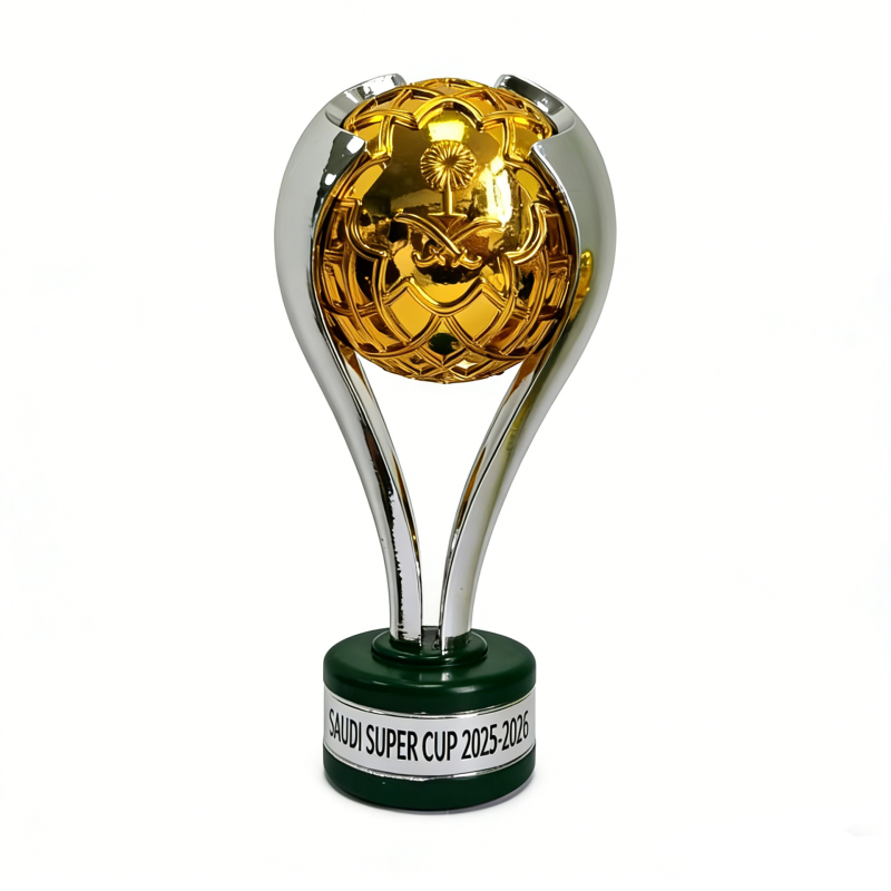 Statueta od smole za Saudijski nogometni Superkup – šampionsko počastno trofej i dekorativni suvenir za navijače