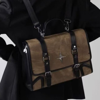 Ženska torba velike kapacitete: torba preko ramena i crossbody u školskom retro stilu