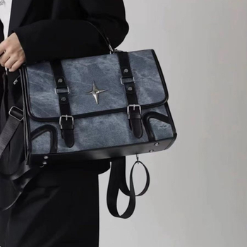 Ženska torba velike kapacitete: torba preko ramena i crossbody u školskom retro stilu