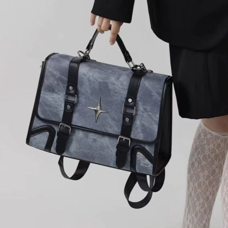 Ženska torba velike kapacitete: torba preko ramena i crossbody u školskom retro stilu