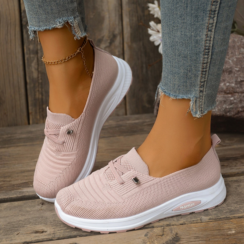 Γυναικεία δικτυωτά casual flats, διαπνοή και άνεση για καθημερινή χρήση