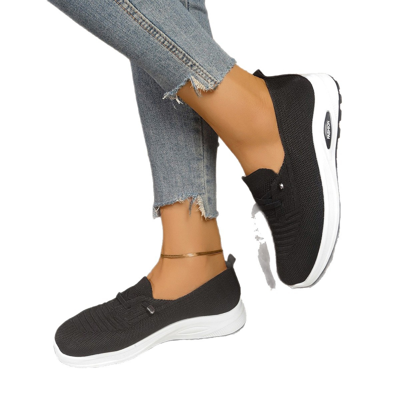 Γυναικεία δικτυωτά casual flats, διαπνοή και άνεση για καθημερινή χρήση