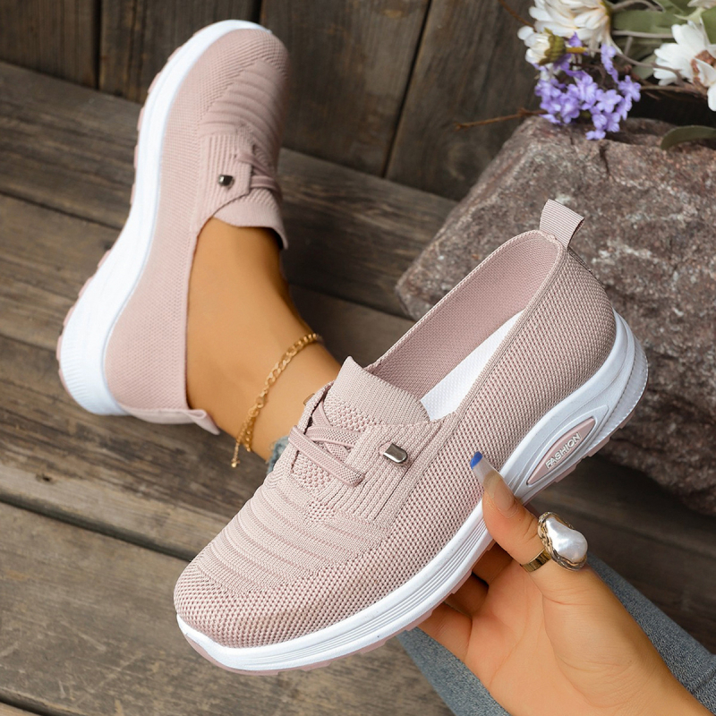 Γυναικεία δικτυωτά casual flats, διαπνοή και άνεση για καθημερινή χρήση