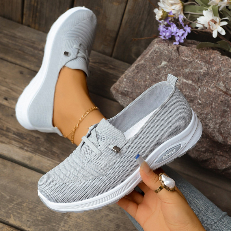 Γυναικεία δικτυωτά casual flats, διαπνοή και άνεση για καθημερινή χρήση