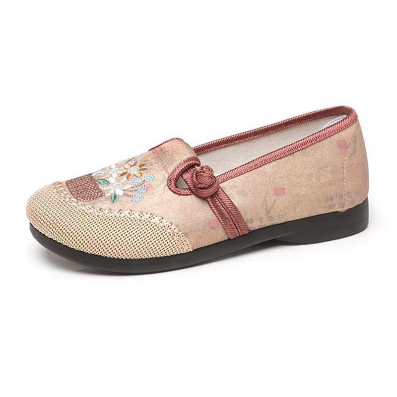 Ženske letnje mrežaste slip-on cipele, prozračan gornji dio, mekana potplata, izvezeni detalji, casual obuća