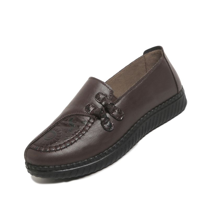 Ženske cipele za starije osobe: protuklizna podrážka, vodootporne, lagane, PU koža, slip-on, svakodnevne