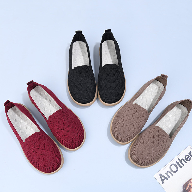 Ženske ljetne slip-on tenisice od platna u stilu Starog Pekinga, mekana potplatom, udobne svakodnevne cipele