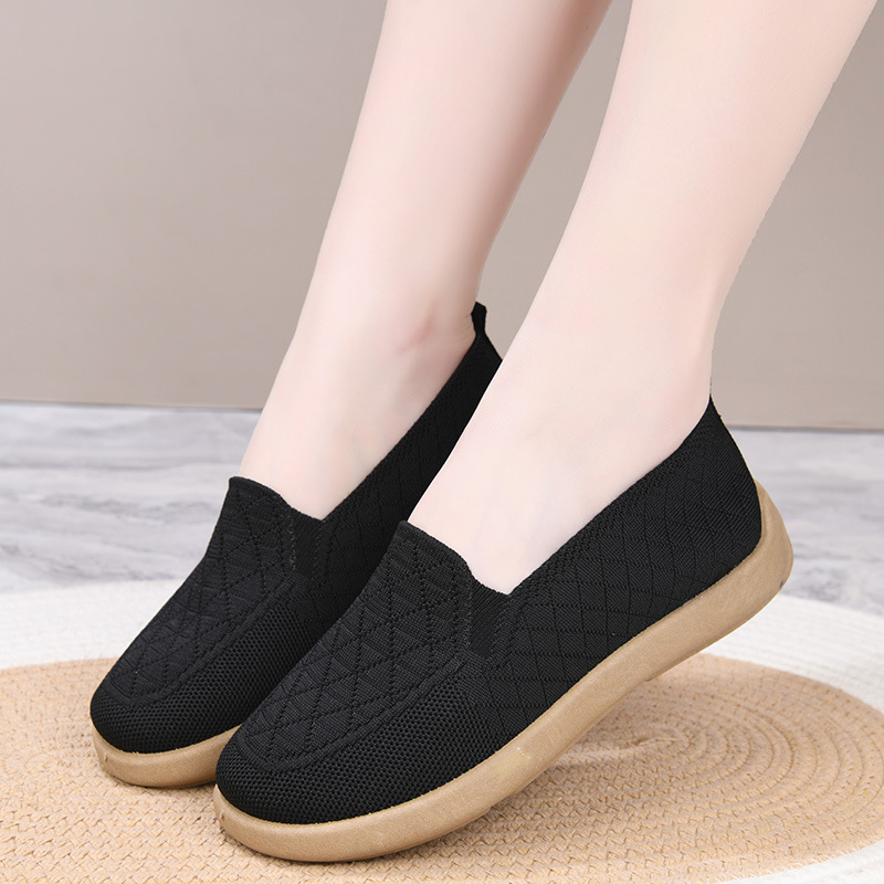 Ženske ljetne slip-on tenisice od platna u stilu Starog Pekinga, mekana potplatom, udobne svakodnevne cipele