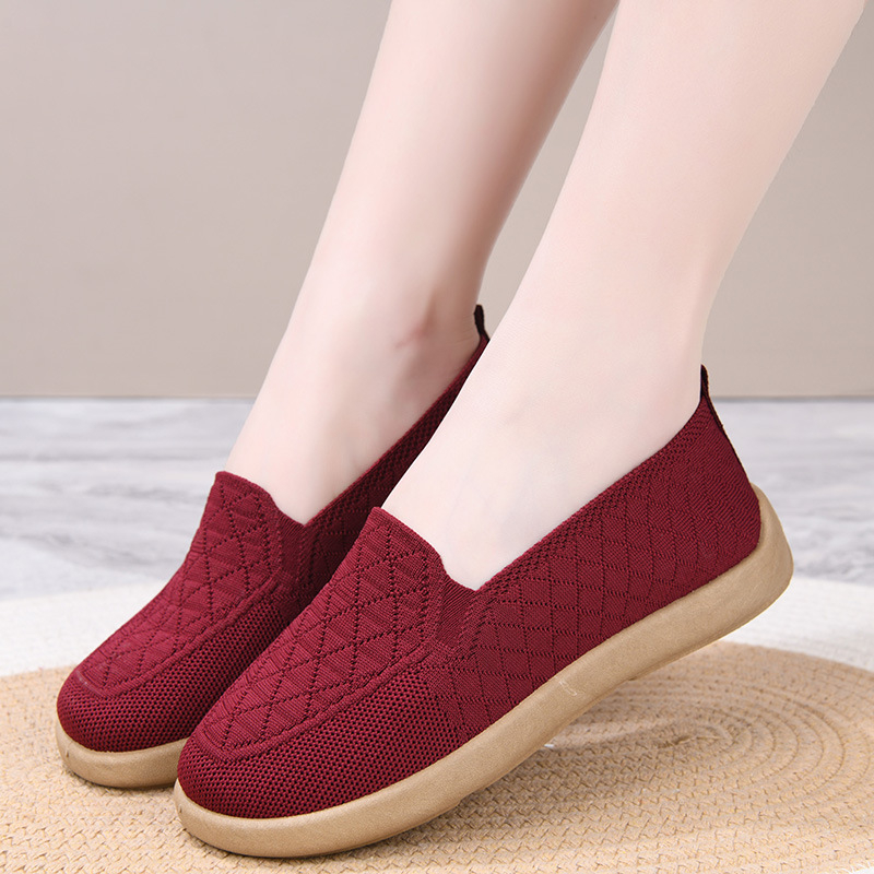 Ženske ljetne slip-on tenisice od platna u stilu Starog Pekinga, mekana potplatom, udobne svakodnevne cipele