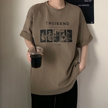 Harajuku stil opušteni ženski kratki rukav majica, ljeto, korejski casual top, plus veličina