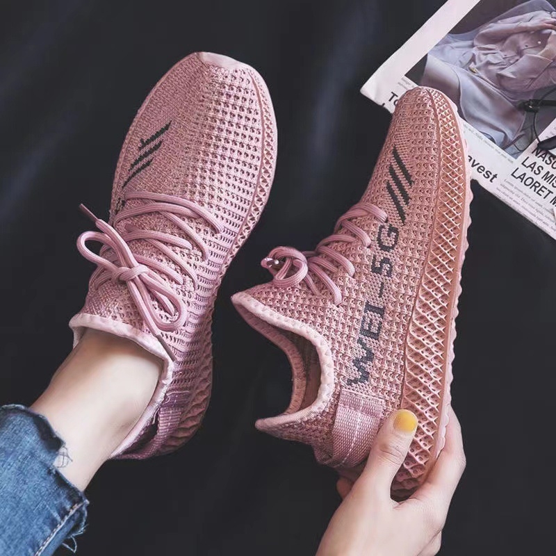 Ženske tenisice Flyknit s mrežastim gornjim dijelom, niski profil, prozračne za trčanje