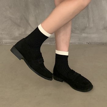 Maillard retro kožne loaferice za žene – slip-on, ravne kožne cipele