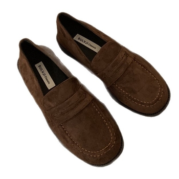 Maillard retro kožne loaferice za žene – slip-on, ravne kožne cipele