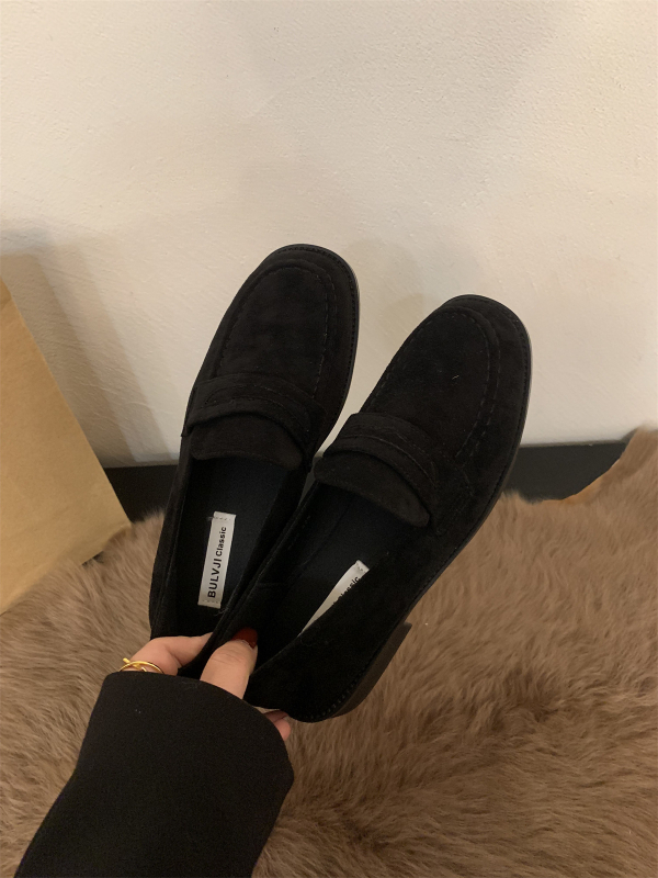 Maillard retro kožne loaferice za žene – slip-on, ravne kožne cipele