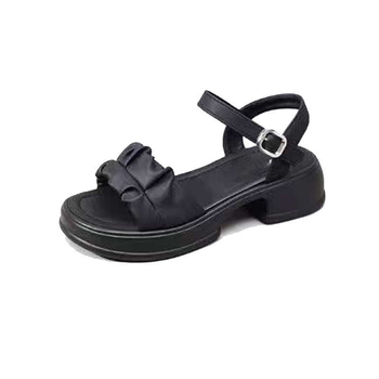 Ženske platforme s visokim potpeticama, ljetni stil vile, udobne plažne sandale