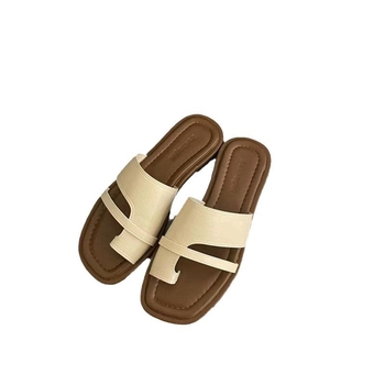Ženske slip-on rimske sandale s otvorenim prstom, ljetni stil 2025, korejski retro stil