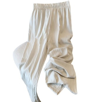 Ženske široke hlače od Ice Silk materijala, protiv komaraca, prozračne, casual sportske hlače