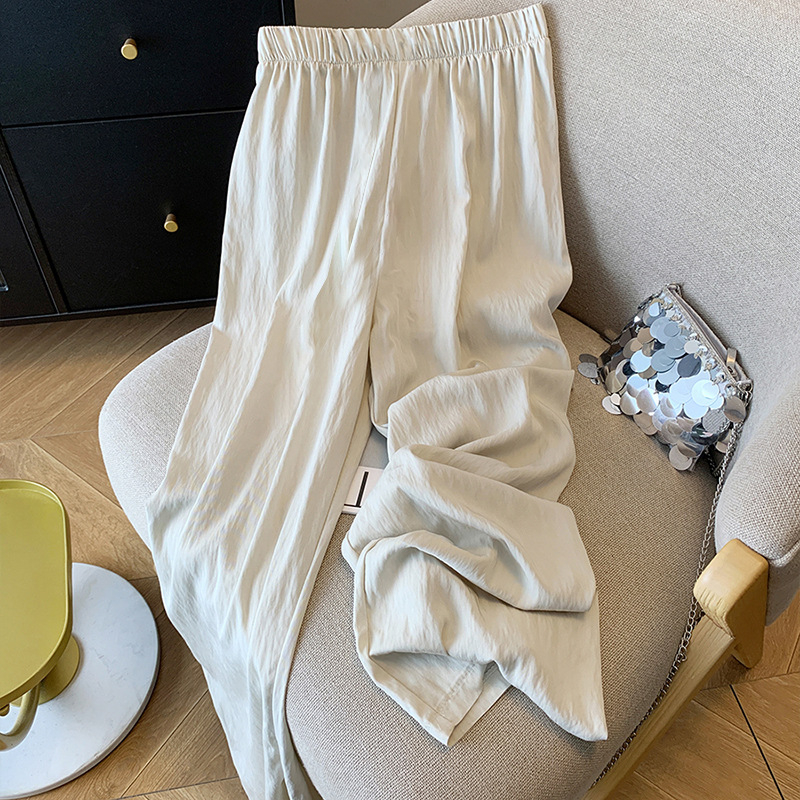 Ženske široke hlače od Ice Silk materijala, protiv komaraca, prozračne, casual sportske hlače