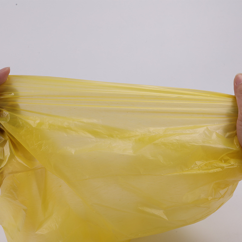 Bright and Clean vrećice za otpad u stilu prsluka, šarene perforirane plastične vreće za kućanstvo i kuhinju, debeli, jednokratne