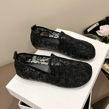Ženske ravne sandale, ljeto 2023, svestrani slip-on, dizajn koji naglašava siluetu, protuklizna mekana potplat, veličina 42