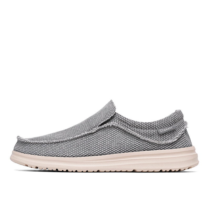 Muške platnene slip-on loaferice, lagane casual cipele, u stilu Starog Pekinga, veličina 47