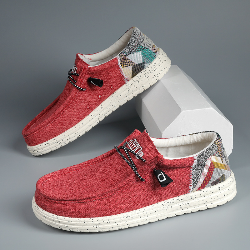 Muške casual slip-on tenisice od platna, udobne i prozračne, izdanje 2025