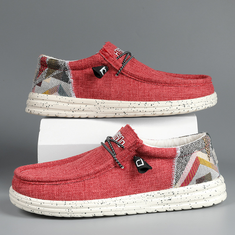 Muške casual slip-on tenisice od platna, udobne i prozračne, izdanje 2025