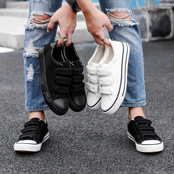 2020 proljetne platnene tenisice s Velcro trakom za učenike, unisex, prozračne
