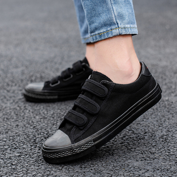 2020 proljetne platnene tenisice s Velcro trakom za učenike, unisex, prozračne