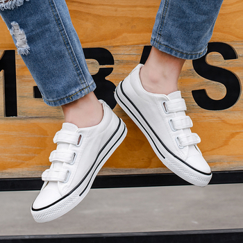 2020 proljetne platnene tenisice s Velcro trakom za učenike, unisex, prozračne