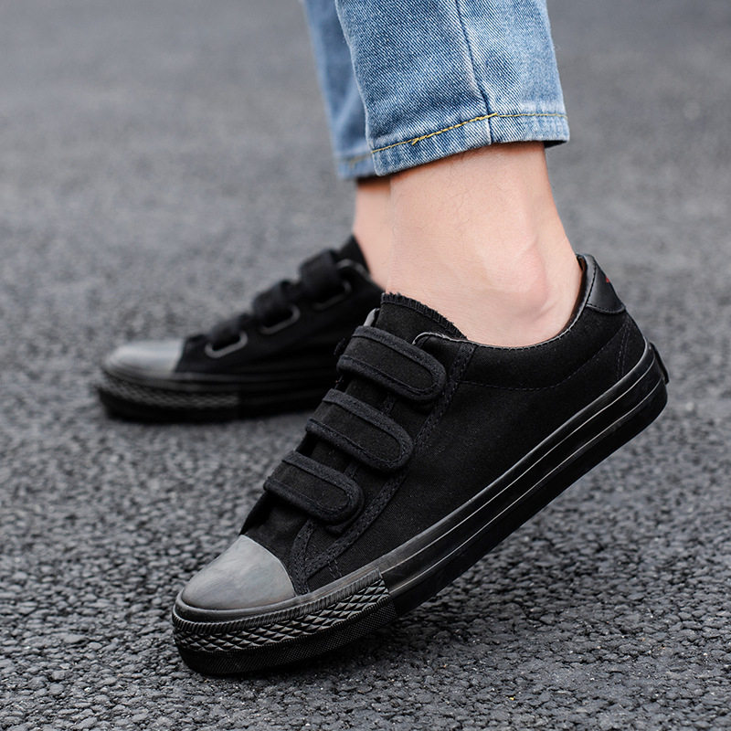 2020 proljetne platnene tenisice s Velcro trakom za učenike, unisex, prozračne