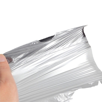 Smeće vrećice sa šnrom za vezanje, 5 rola, 75 komada, 45×50 cm, plastične vreće sa srebrno-metalnim završetkom