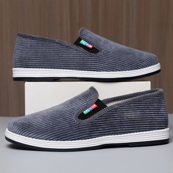 Corduroy slip-on tenisice, prozračne, protuklizne, mekana tabanica, niski profil, unisex, za vožnju i trčanje