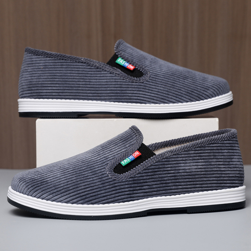 Corduroy slip-on tenisice, prozračne, protuklizne, mekana tabanica, niski profil, unisex, za vožnju i trčanje