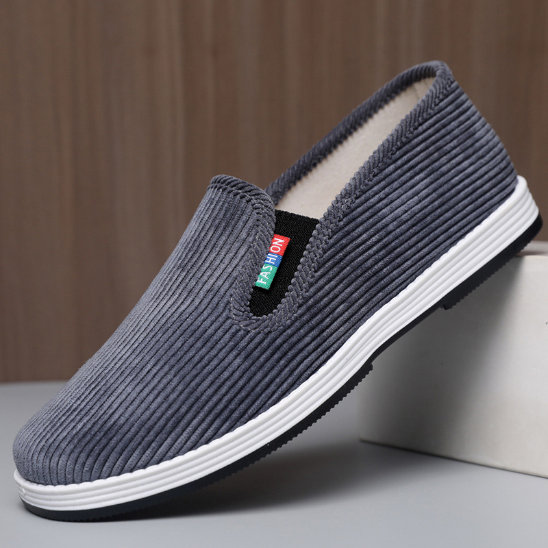 Corduroy slip-on tenisice, prozračne, protuklizne, mekana tabanica, niski profil, unisex, za vožnju i trčanje