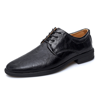 Muški kožni loafersi za svakodnevnu upotrebu, prozračni, slip-on, gumom, okrugla nosnica, niskog profila