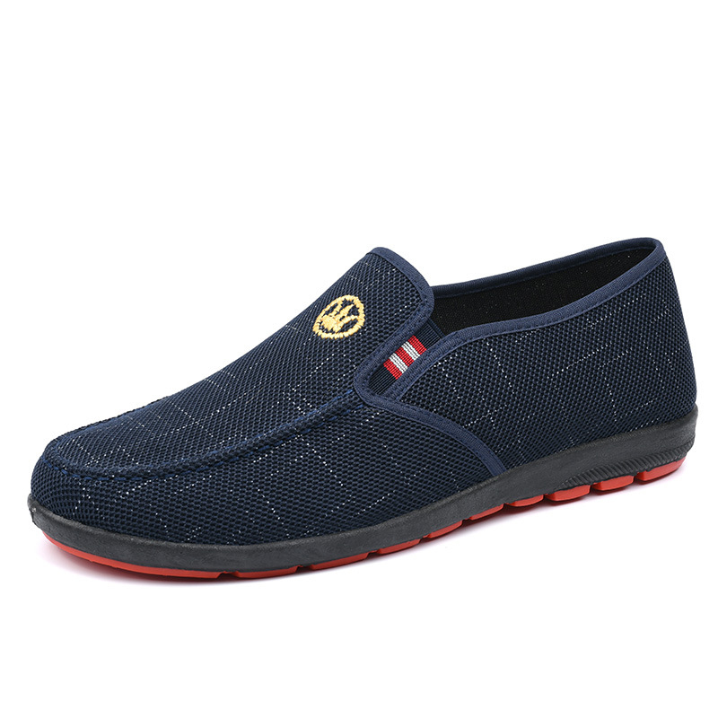 Muške cipele u korejskom stilu, prozračne casual slip-on loafere