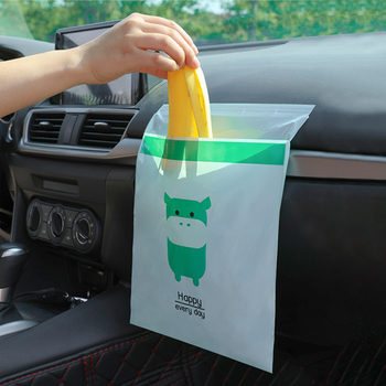 Ljepljive vrećice za otpad u automobilu i uz rub stola – za ured, studentski dom i dom