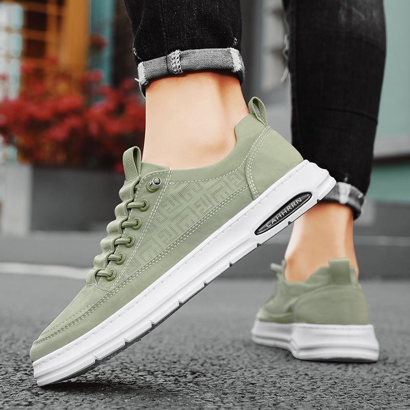 HW05 Καμβά sneakers unisex, χαμηλού ύψους, με κορδόνια, διαπνέοντα, casual για όλες τις εποχές
