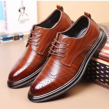 Muške kožne cipele bróg za casual i formalnu kombinaciju, mladenački stil, svestrane, velike veličine, protuklizne, otporne na habanje, lagane