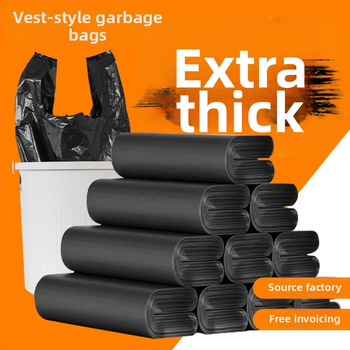 Kućne vreće za smeće, debeli, velike za kuhinju, s držačima u stilu prsluka, plastična vrećica