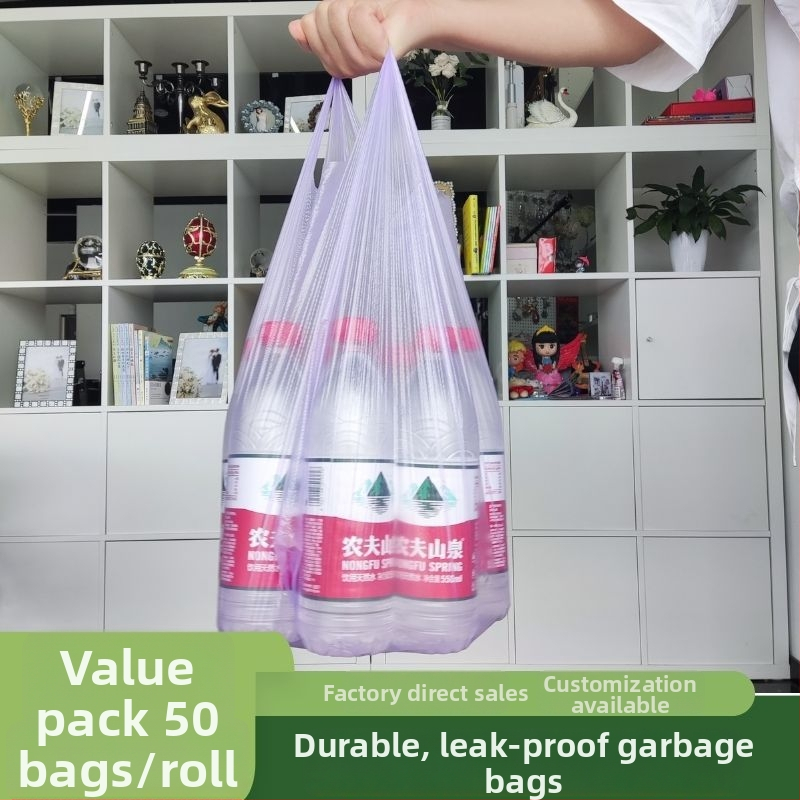 Debele vrećice za kućne otpadke, velike, šarene plastične vrećice