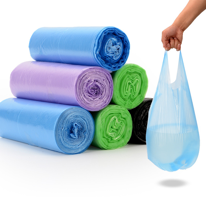 Jednokratne velike vreće za otpad od HDPE, vest-stil, za kuhinju i kupaonicu, kućna upotreba