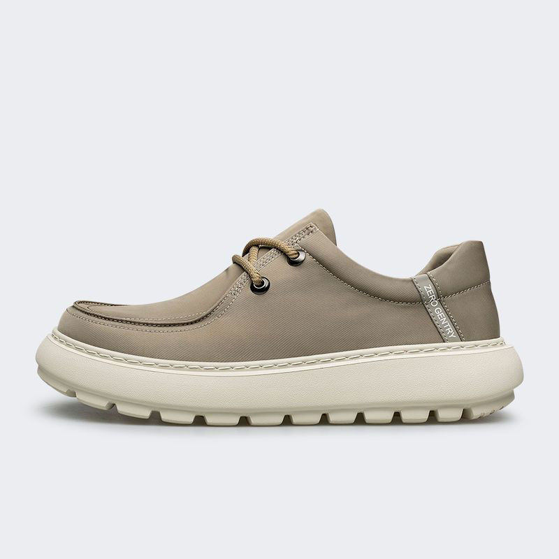 Férfi vászon slip-on sportcipő, légáteresztő, könnyű, mindennapi viselet
