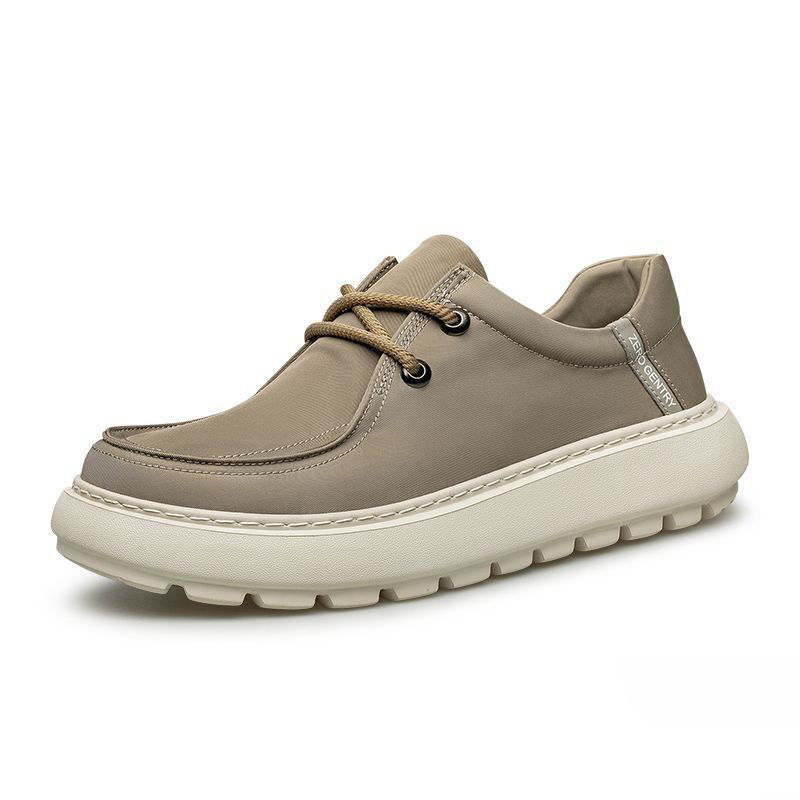 Férfi vászon slip-on sportcipő, légáteresztő, könnyű, mindennapi viselet