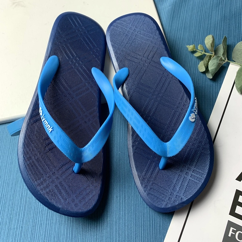 Férfi nyári flip-flop papucs, csúszásmentes, koreai stílusú, nyitott ujjas, PVC