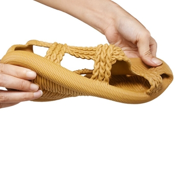 Novi stil PVC ratana imitacije sandala s retro dizajnom, plus veličina, za muškarce i žene, plaža i vozačke sandale