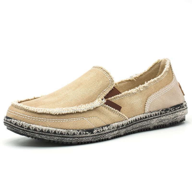 Prozračne retro kanvas slip-on cipele, ljetna casual obuća za muškarce i žene, unisex, niski potplat, srednje visine, bez vezica, kuharske cipele
