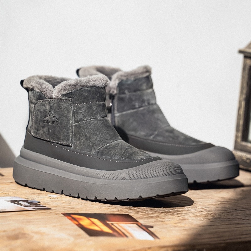 Čizme za snijeg plus veličine, s toplom podstavom i debelim potplatom, vodonepropusne, protuklizne, za outdoor, slip-on, unisex